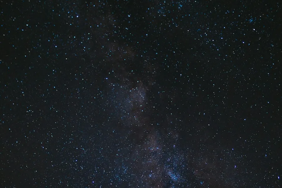 The Milky Way stretching across the night sky (illustrative stock photo)