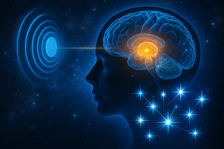 Genius Brain Signal brain artwork from the official sales page