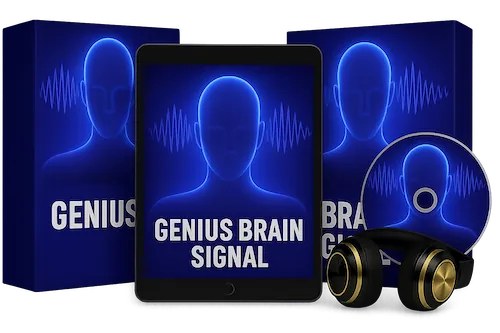 Genius Brain Signal product mockup from the official sales page
