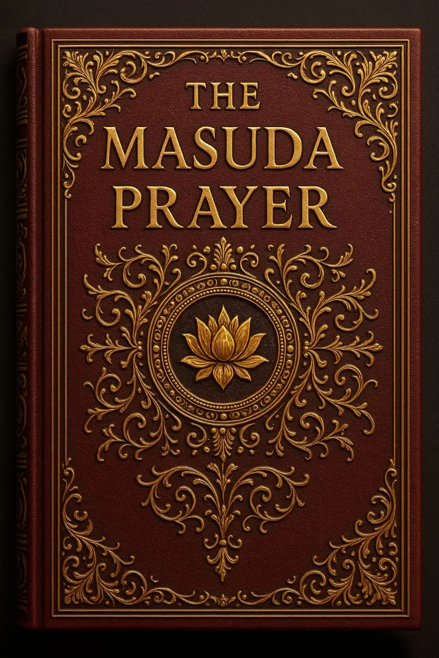 Masuda Prayer book cover from the official sales page