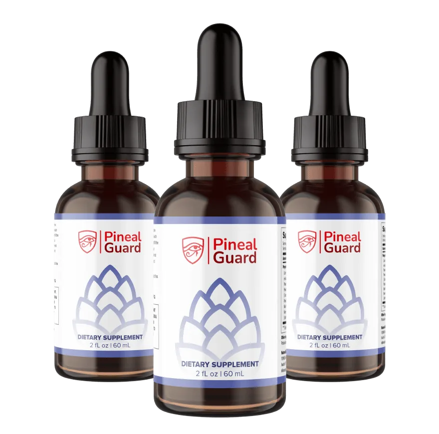 Pineal Guard three-bottle pack from the official sales page