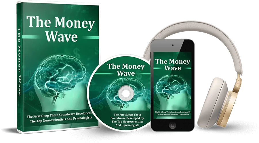 The Money Wave product mockup from the official sales page