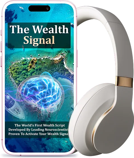 The Wealth Signal product mockup from the official sales page
